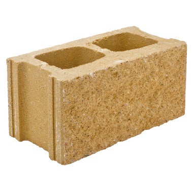 BLOQUE DE HORMIGÓN SPLIT ALBERO 39X19X19 CM