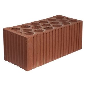 LADRILLO MACIZO PERFORADO 23X10X10 CM